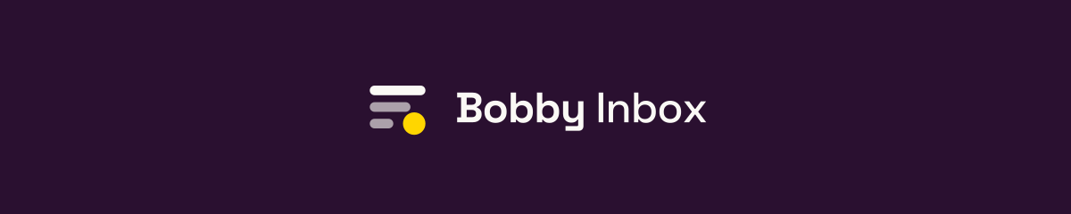 Bobby Inbox transactional email header