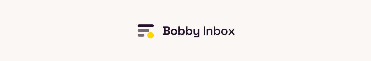 Bobby Inbox invoice header